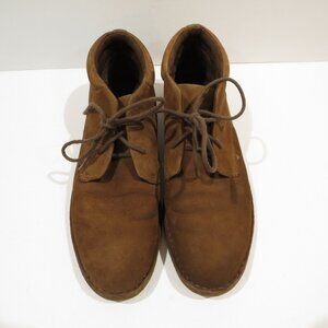 Born Mens Nubuck Leather short boots shoes 9.5 Medium